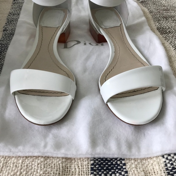 Dior Patent Leather Sandals - Picture 8 of 8